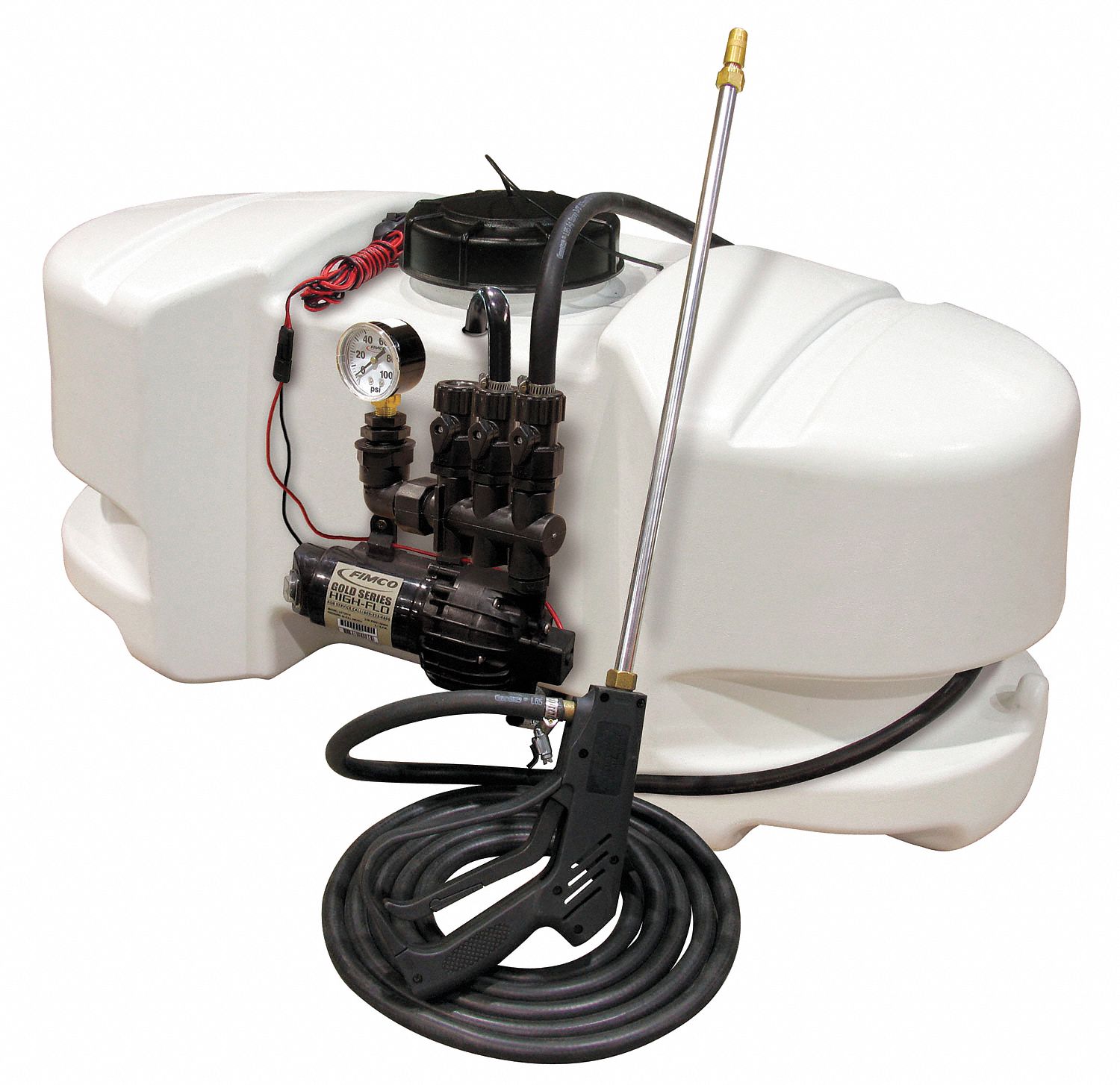 FIMCO Spot Sprayer 25 gal Tank Capacity, 2.1 gpm Flow Rate, 60 psi PSI