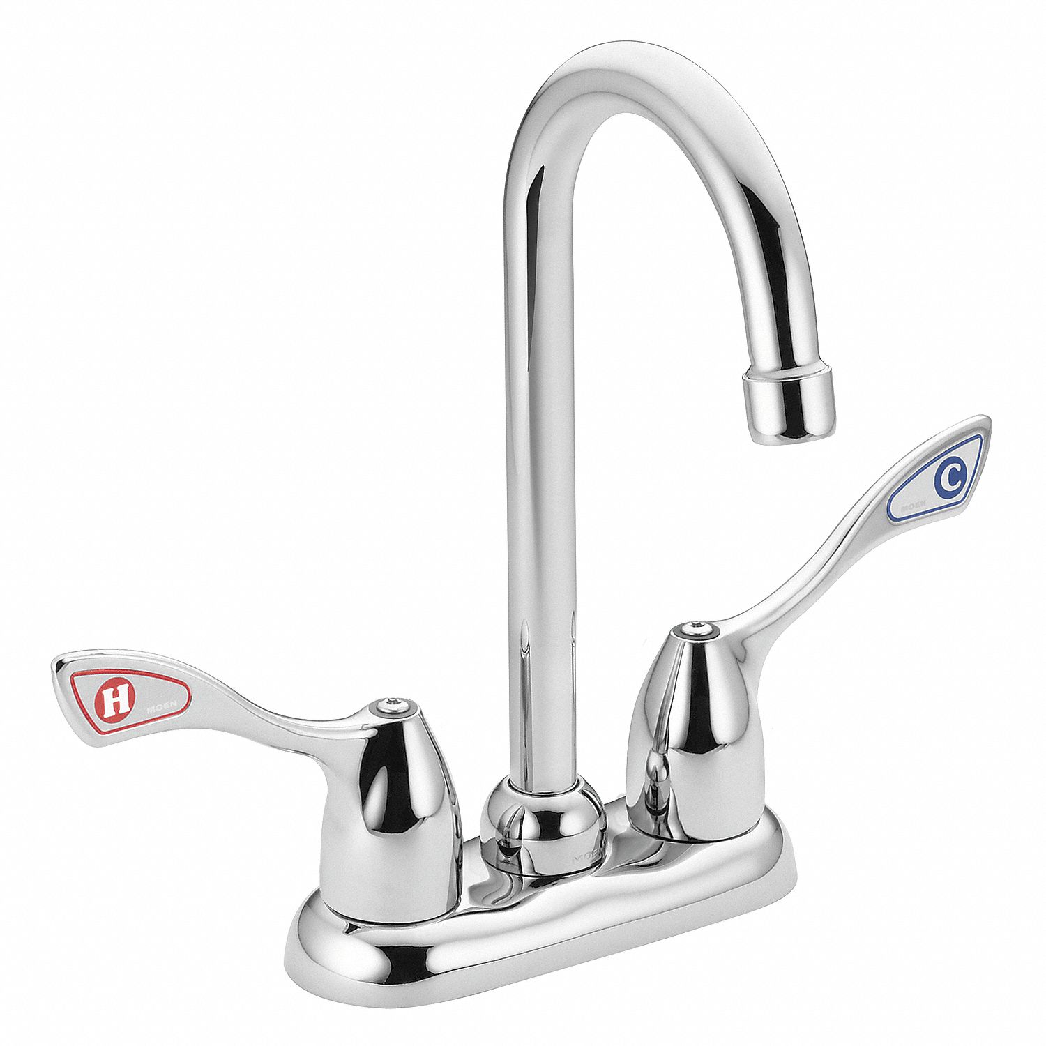 Moen Commercial Gooseneck Bar Faucet Wristblade Faucet Handle