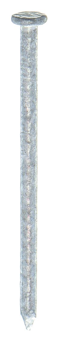 DECK NAIL, 3½ IN, 9 GA, GALVANIZED, 3½ IN L, 0.1483 IN SHANK DIA, SPIRAL, FLAT, 2, 640 PK