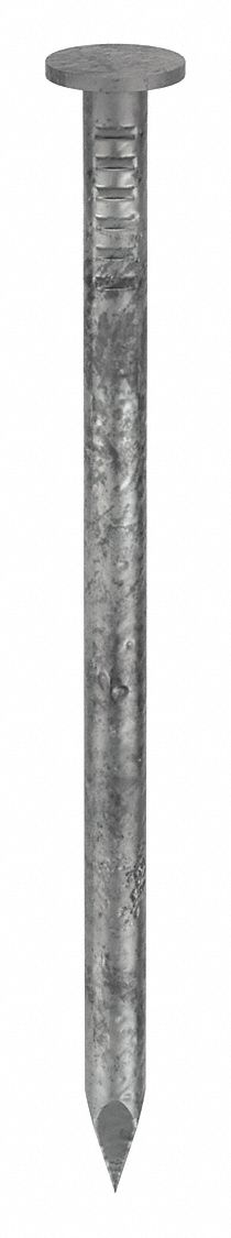 Common Nails, 2 1/2 in Lg, Common Nail,2 1/2 in,10 1/4 ga,PK455