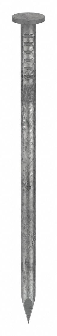 CLOU BÉTON, 3½PO, CAL. 8, 3½PO LO, TIGE 0,162PO DIA, LISSE, PQ1320