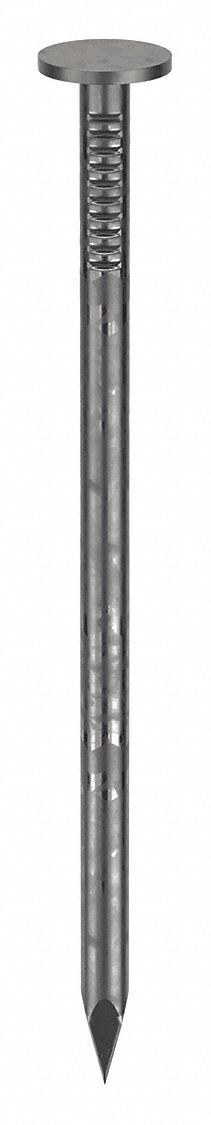 BOX NAIL, 2½ IN, 11½ GA, 2½ IN L, 0.125 IN SHANK DIAMETER, SMOOTH, 4,200 PK