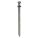 SCAFFOLD NAIL, 3 IN, 8 GA, 3 IN L, 0.115 IN SHANK DIA, SMOOTH, RAISED, 220 PK