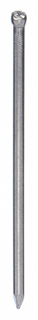 FINISHING NAIL, 2 IN, 13 GA, 2 IN L, 0.091 IN SHANK DIAMETER, SMOOTH, 1,440 PK