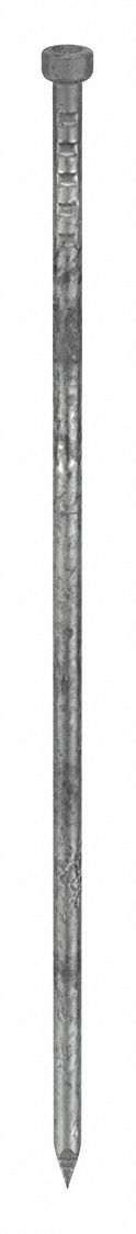 FINISHING NAIL, 3 IN, 11½ GA, 3 IN L, 0.113 IN SHANK DIAMETER, SMOOTH, 121 PK