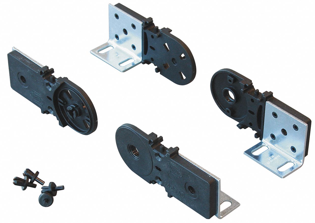 KABELSCHLEPP Mounting Bracket Set: 1.1 in Cavity Ht - Grainger