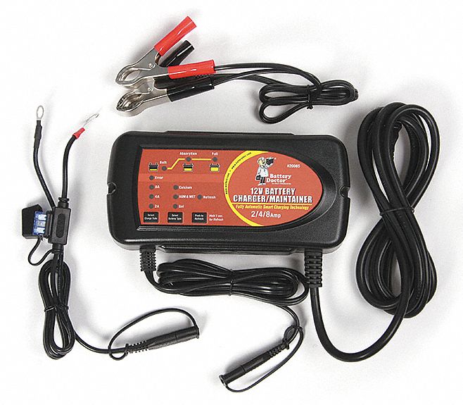 4NGT3 - Battery Charger 120V 8/4/2A