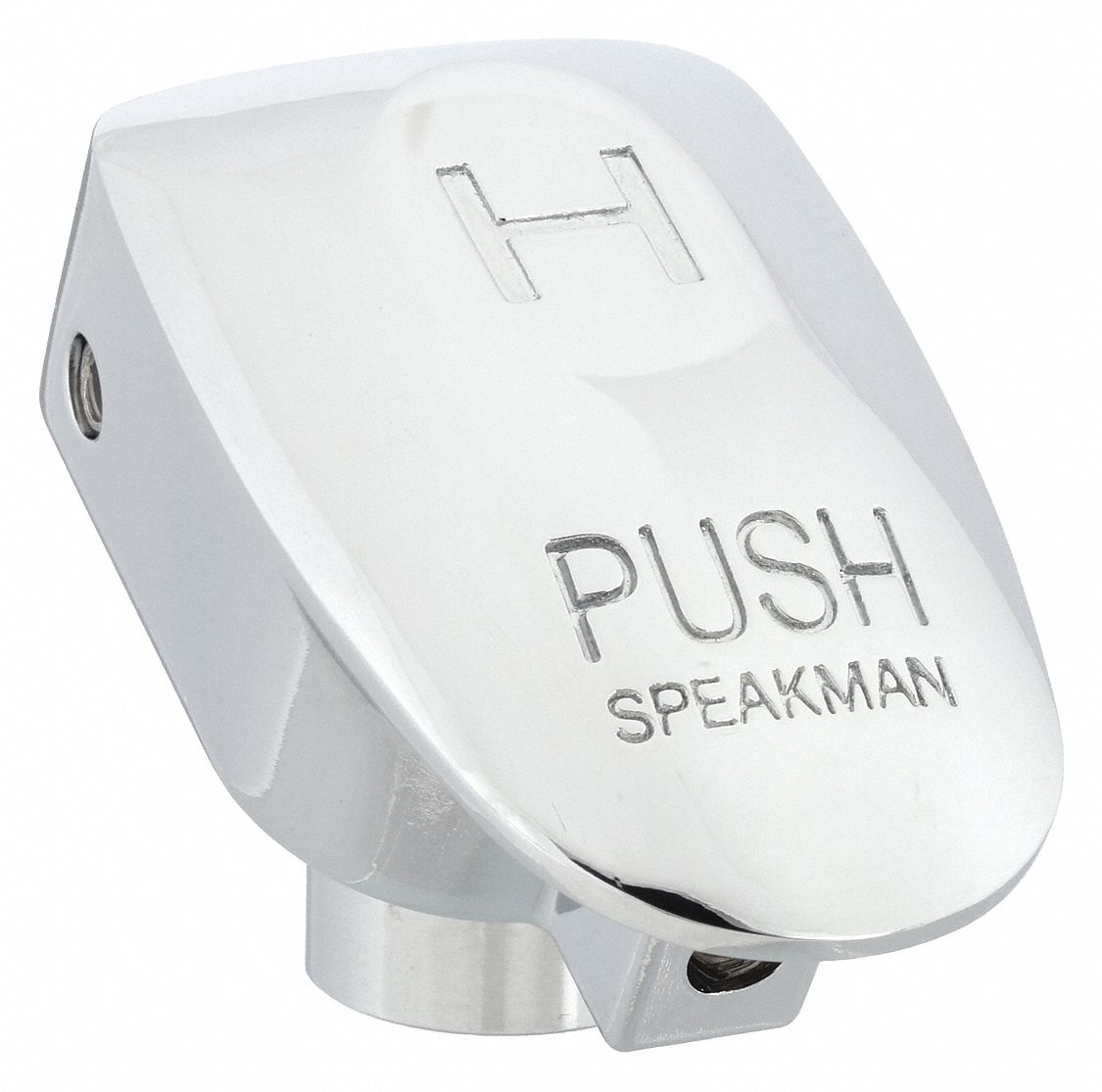 Handle: Speakman, For Metering Series, Push Button Handle, Use with Hot Water Temp, Brass