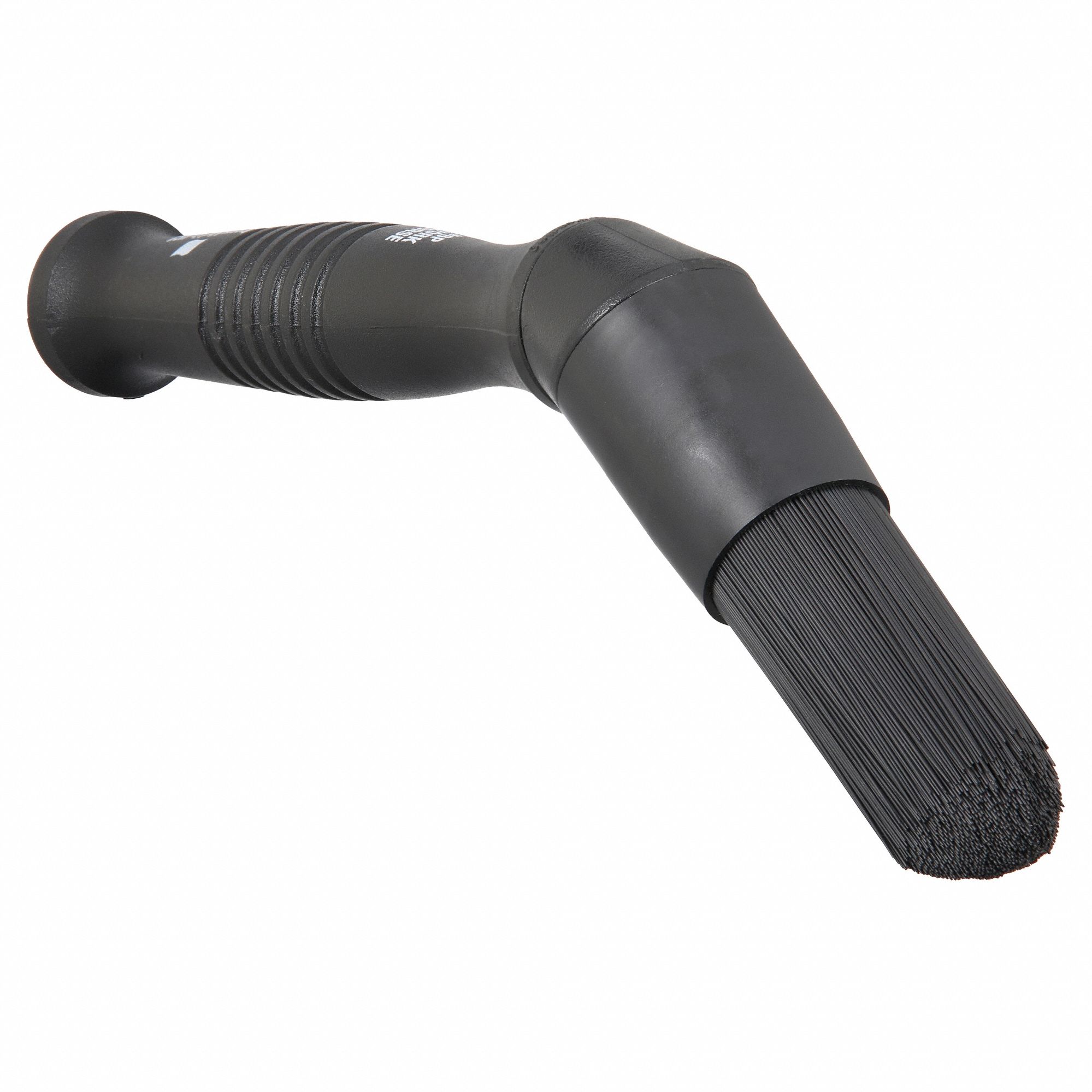 Parts Washer Brush: Angled, Nylon, Plastic, 10 3/4 in Overall Lg, AOPW25113, Oil Eater