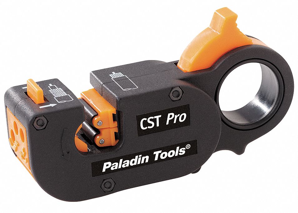 CST PRO ORANGE COAX STRIPPER 3 LEVEL