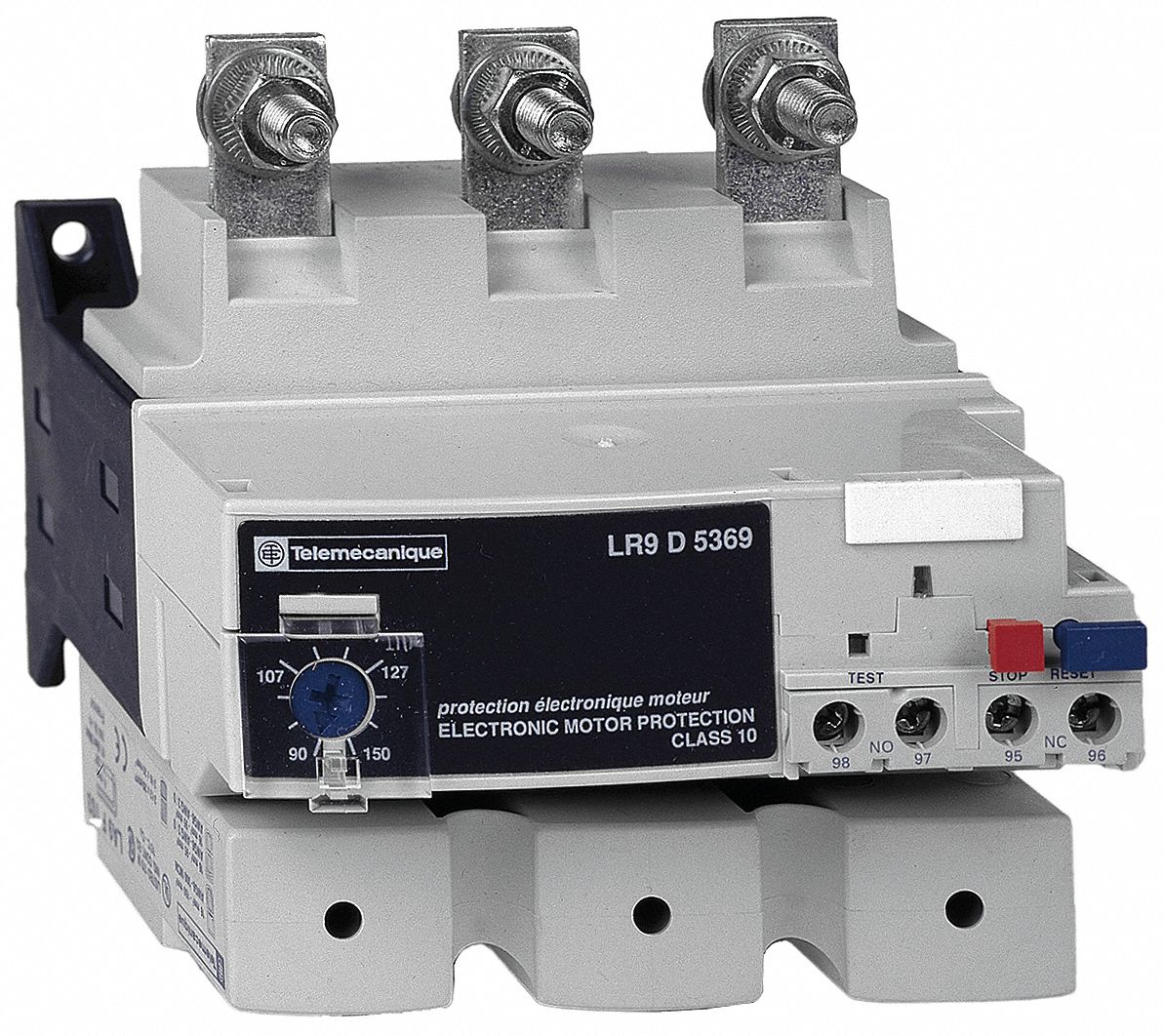 Overload Relay: Thermal Protection, 3 Poles, 1NO/1NC, Phase Loss Sensitivity, 60 A – 100 A