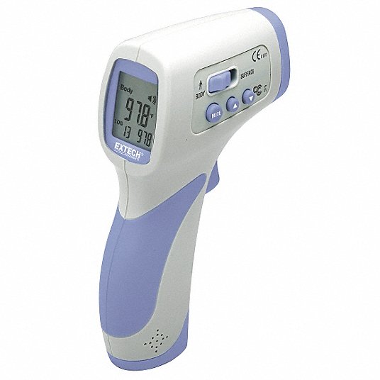 Thermometer Non-Contact Forehead Infrared Temperature Laser Gun 
