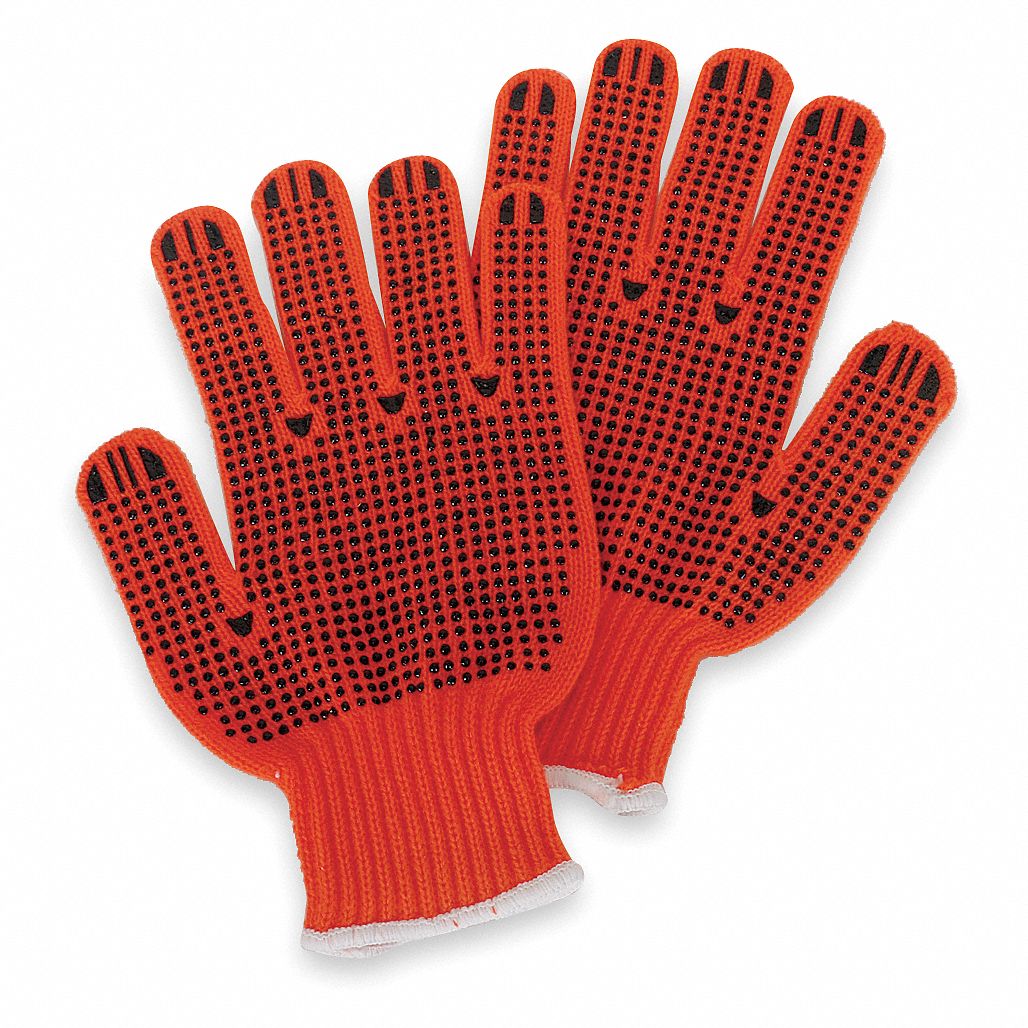 CONDOR 4NML1 Knit Gloves,Orange,XL,PR eBay