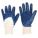 COATED GLVS,NITRILE/CTTN,S,BLUE/WHT,PR