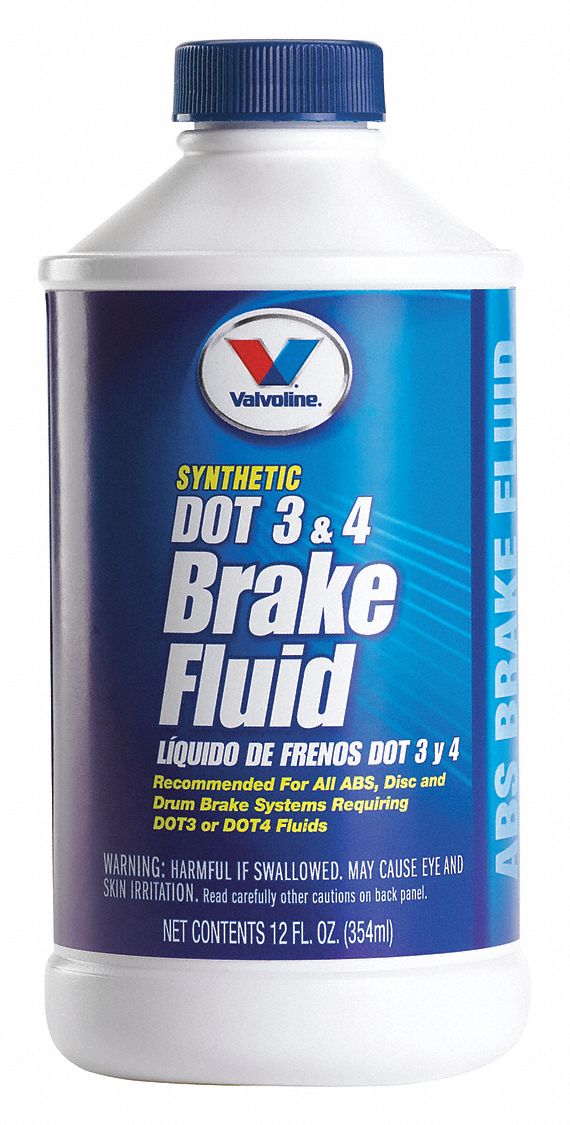 VALVOLINE 12 oz Plastic Brake Fluid 4NPP9601457 Grainger