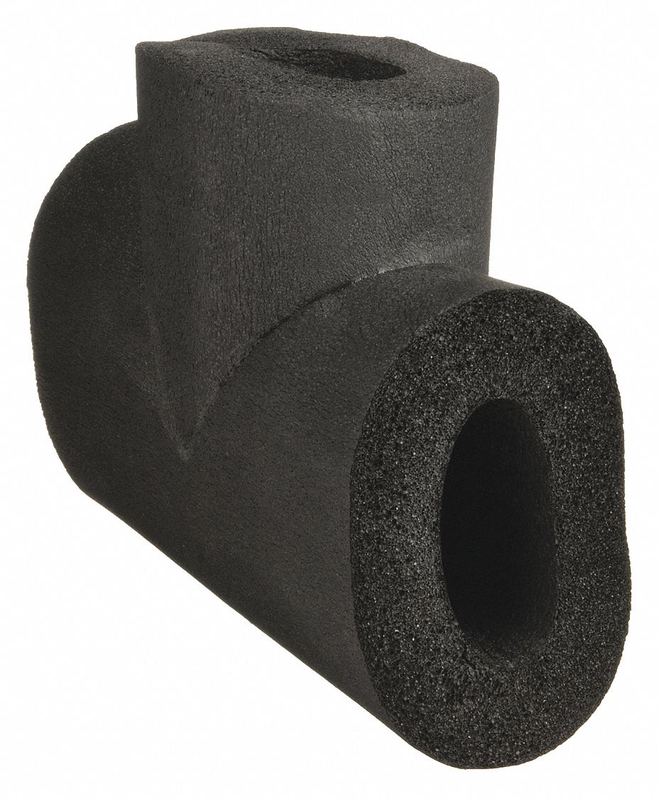 KFLEX USA, For Tee, NBR/PVC, Pipe Fitting Insulation 4NRF5801T