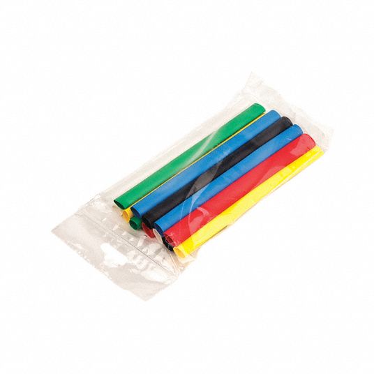 3m Heat Shrink Tubing Kit Thin Wall Material Polyolefin Flexible Temp Range 67 To 275 F 4nu35 Fp301 1 8 6 Assorted 10 28 Pc Pks Grainger