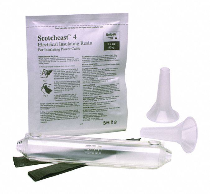 3M, Splice Termination, Butted Seam, Resin Compound Splice Kit 5ZNL0