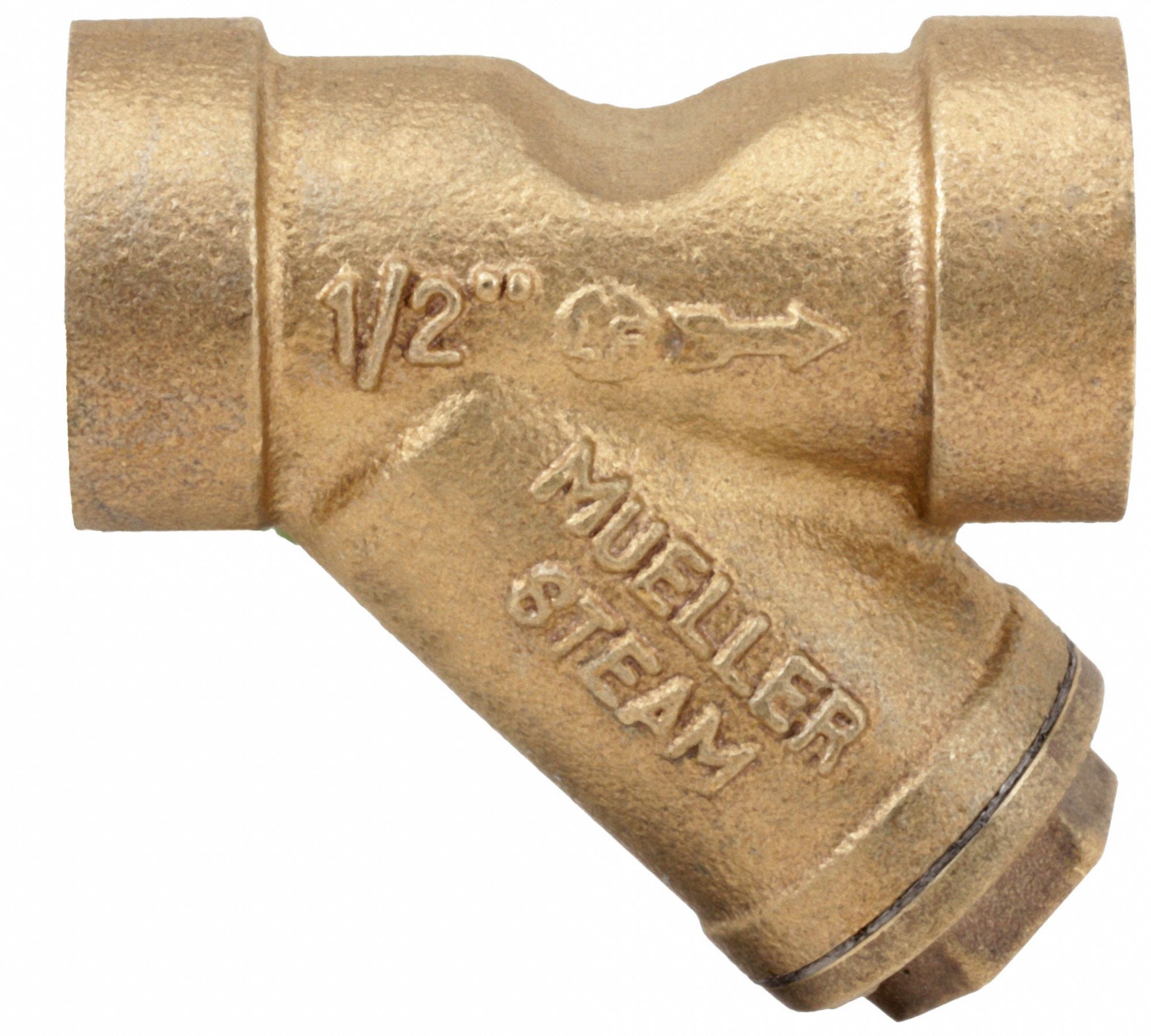 CR&Eacute;PINE EN Y, 400 LB/PO2 &Agrave; 150 DEGREES F, 3/4 PO, 20 MAILLES, NPT, 400 DEGREES F, ACIER INOXYDABLE, LAITON