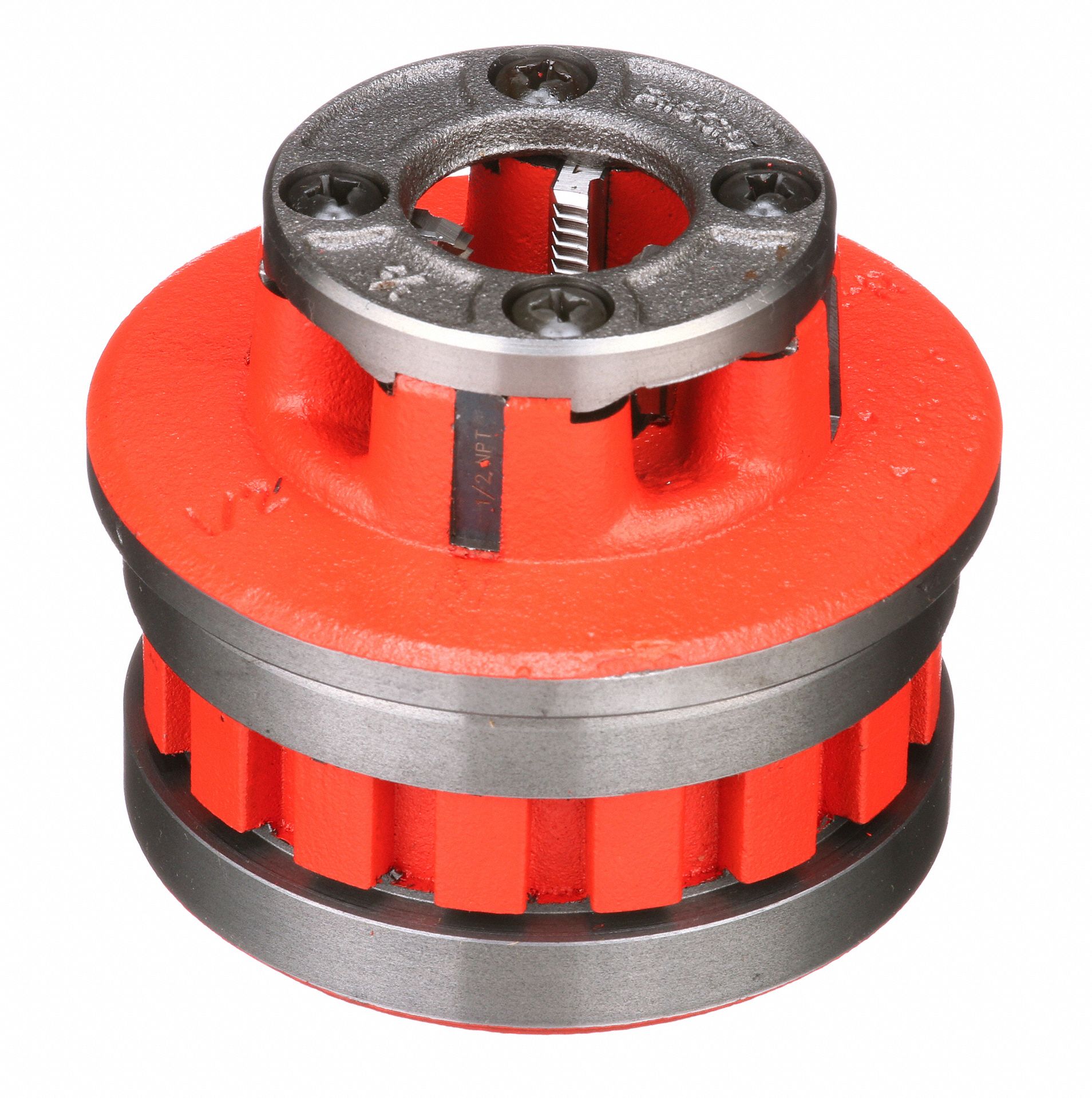 RIDGID Manual Threader Die Head, For Nominal Pipe Size: 1/2 in, TPI: 14