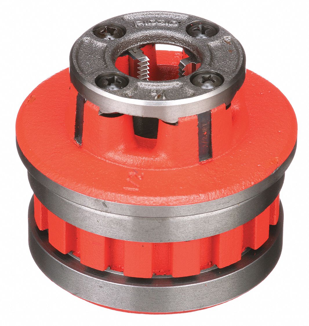 DIE HEADS, 12-R, ½" NPT, ALLOY STEEL, RIGHT-HAND, FOR USE WITH MANUAL PIPE THREADERS