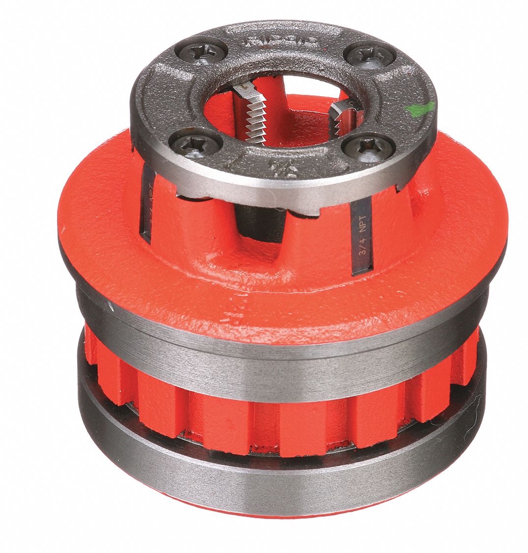 RIDGID, 12R, For 3/4 in Pipe, Manual Threader Die Head - 4NV25|12