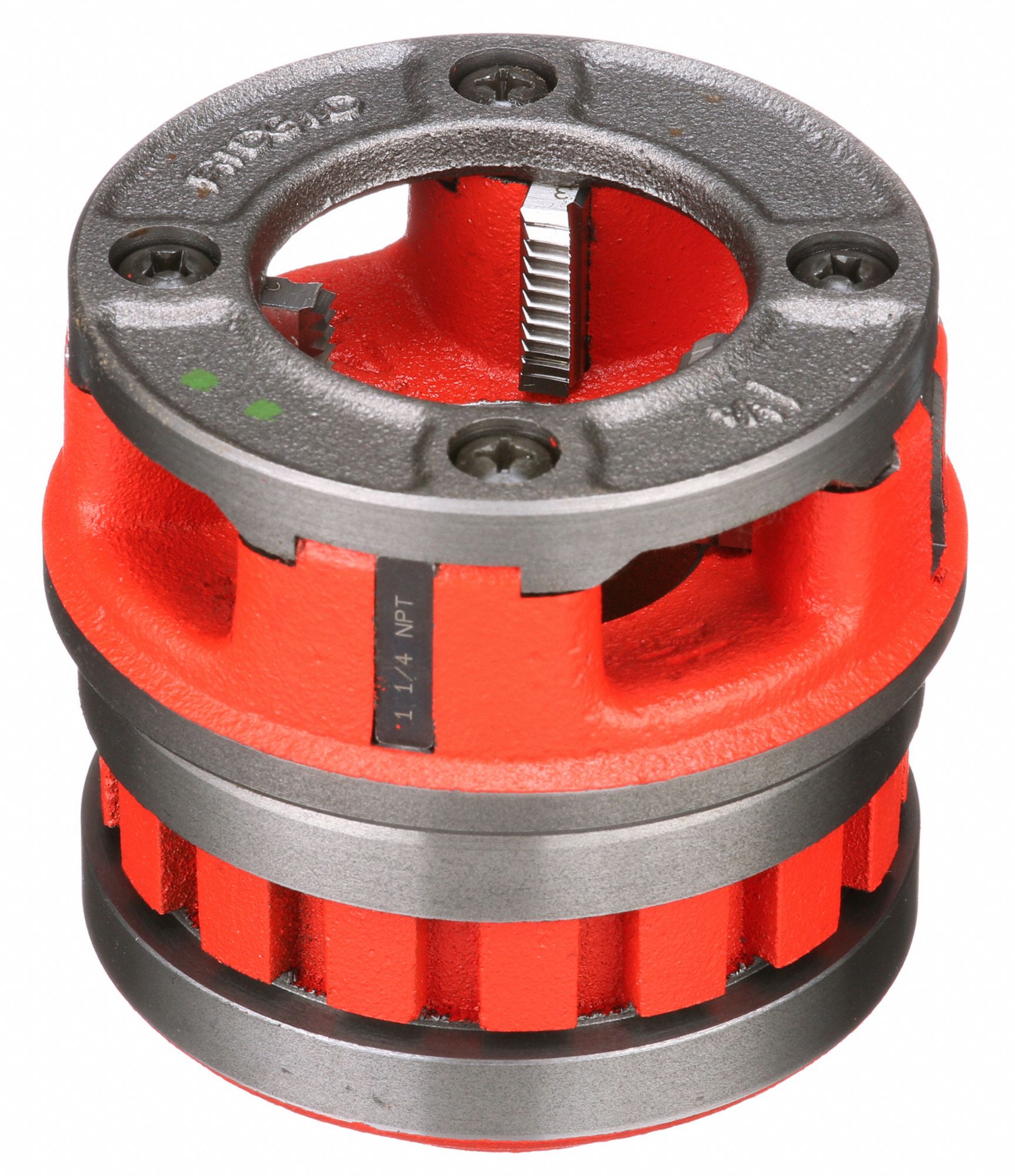 RIDGID Manual Threader Die Head, For Nominal Pipe Size: 1-1/4 in, TPI