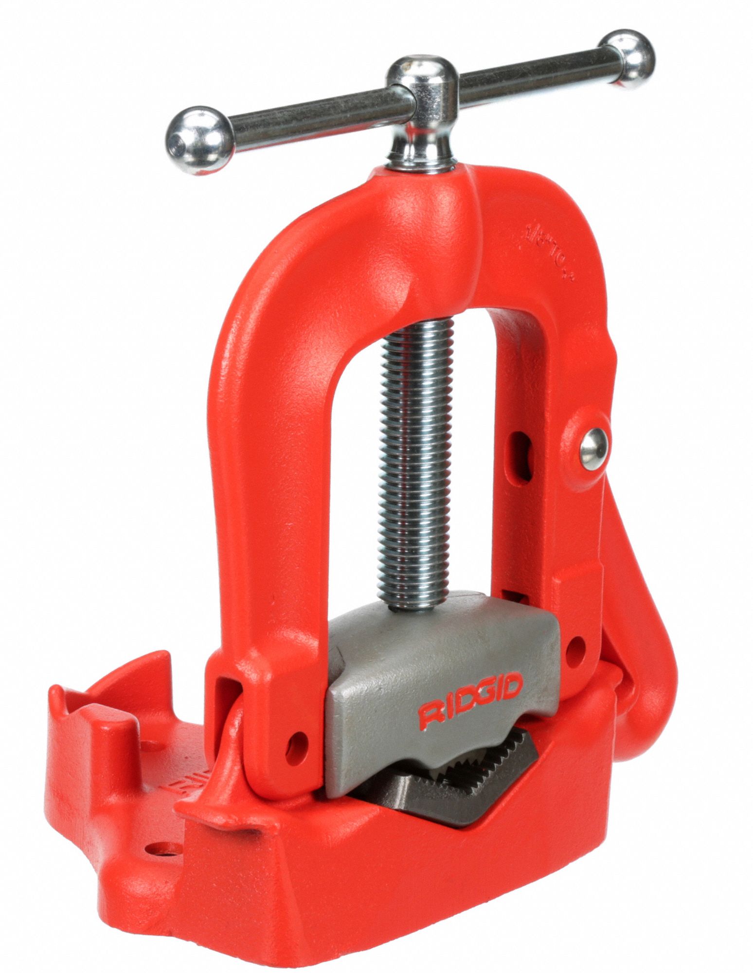 RIDGID Bench Yoke Vise, 1/8 to 4 in Pipe Capacity, 5 in Overall Height