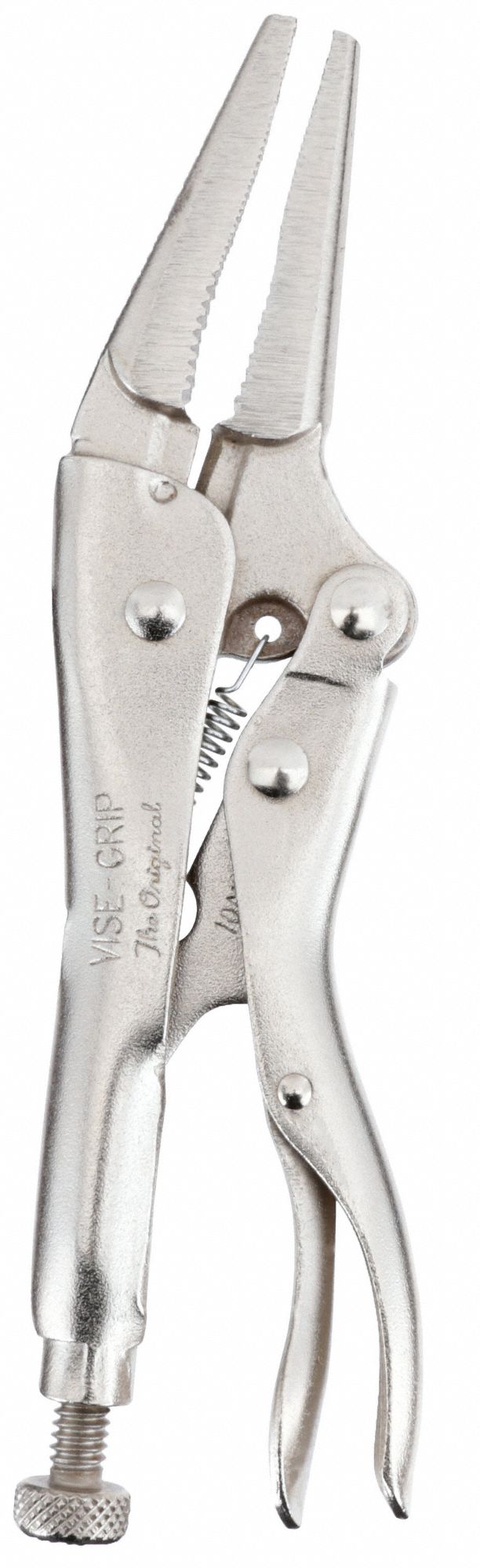 Irwin IRWIN VISE-GRIP 4LN The Original Long Nose Locking Pliers With Wire  Cutter; 1.5 in. to 38 mm.; 4 in. VSG-4LN