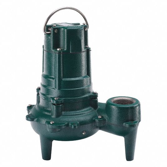 ZOELLER, 1, 110V AC, Sewage Ejector Pump 4NW14N270 Grainger