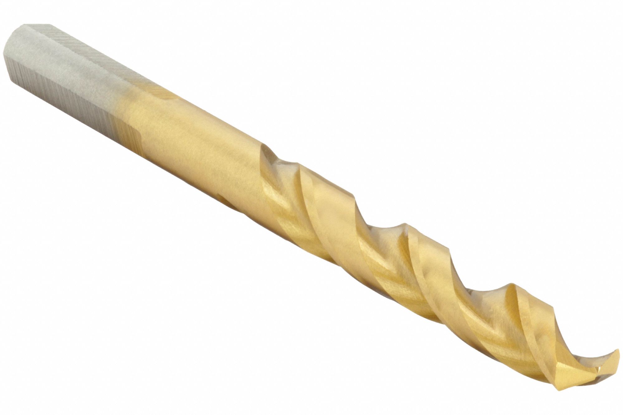 JOBBER LENGTH DRILL BIT, 7/32 IN DRILL BIT SIZE, 3¾ IN FLUTE L, 3¾ IN L, 135 °