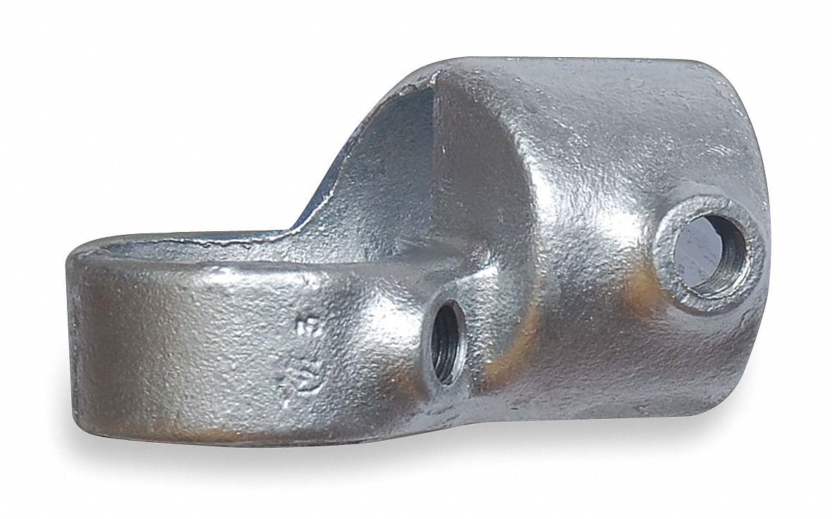Structural Pipe Fitting: Side Outlet Tee, Tee, 1 1/2 in For Pipe Size, Cast Iron, Gray
