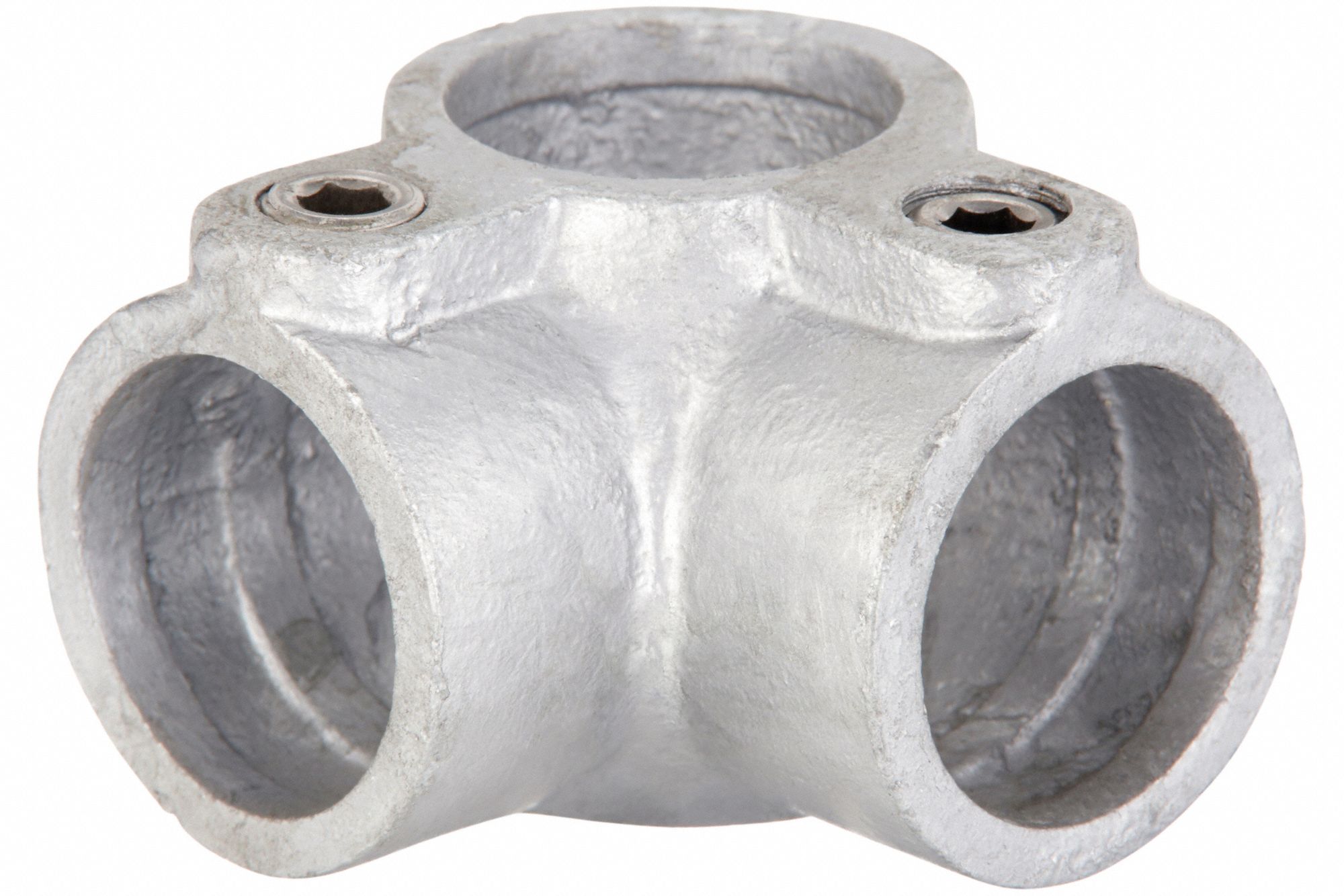 GRAINGER APPROVED Structural Pipe Fitting Side Outlet Tee, 1 1/2 in For Pipe Size, For 1 7/8 in