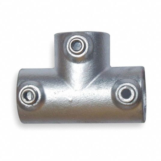 GRAINGER APPROVED Structural Pipe Fitting, Fitting Type ThreeSocket Tee 4NXT84NXT8 Grainger