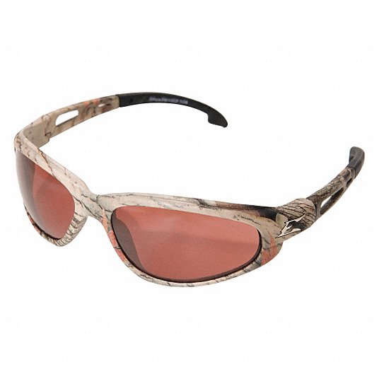 Edge Dakura Safety Glasses Black Frame with Copper Lens 
