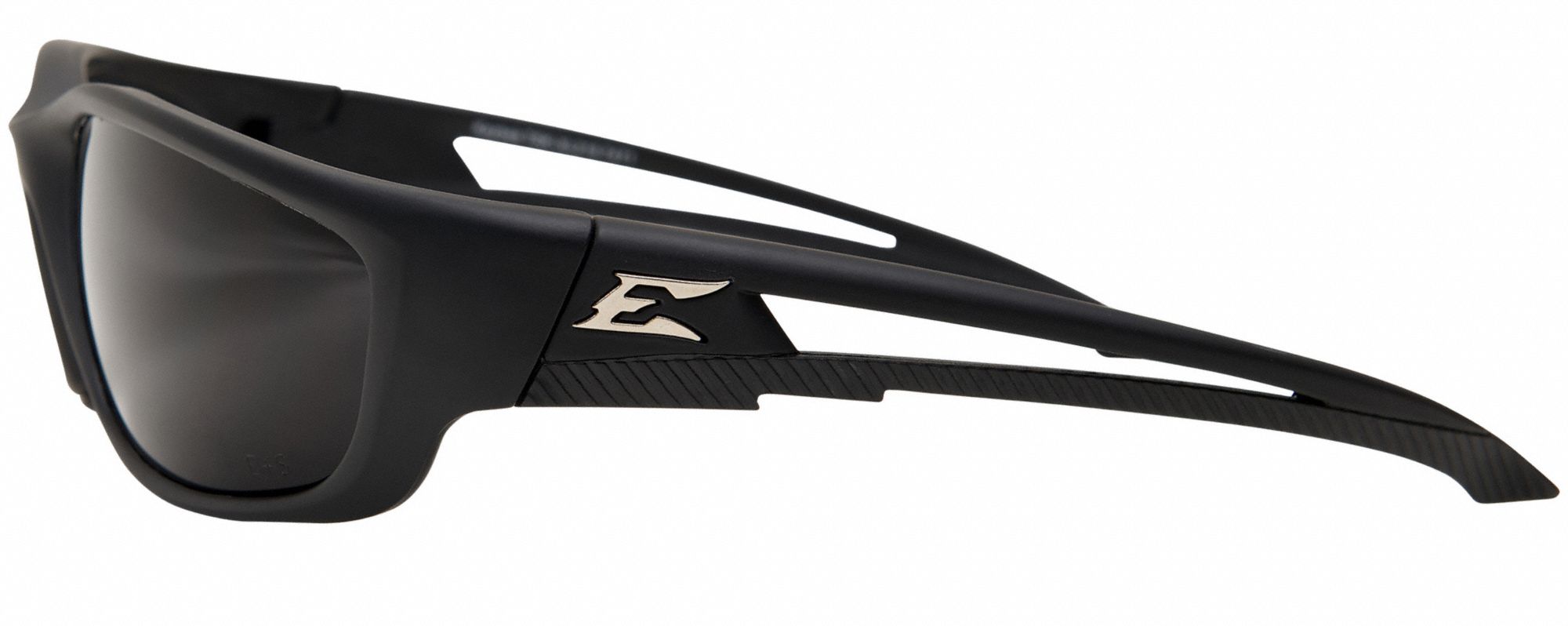 EDGE EYEWEAR Kazbek ScratchResistant Polarized Safety Glasses , Smoke