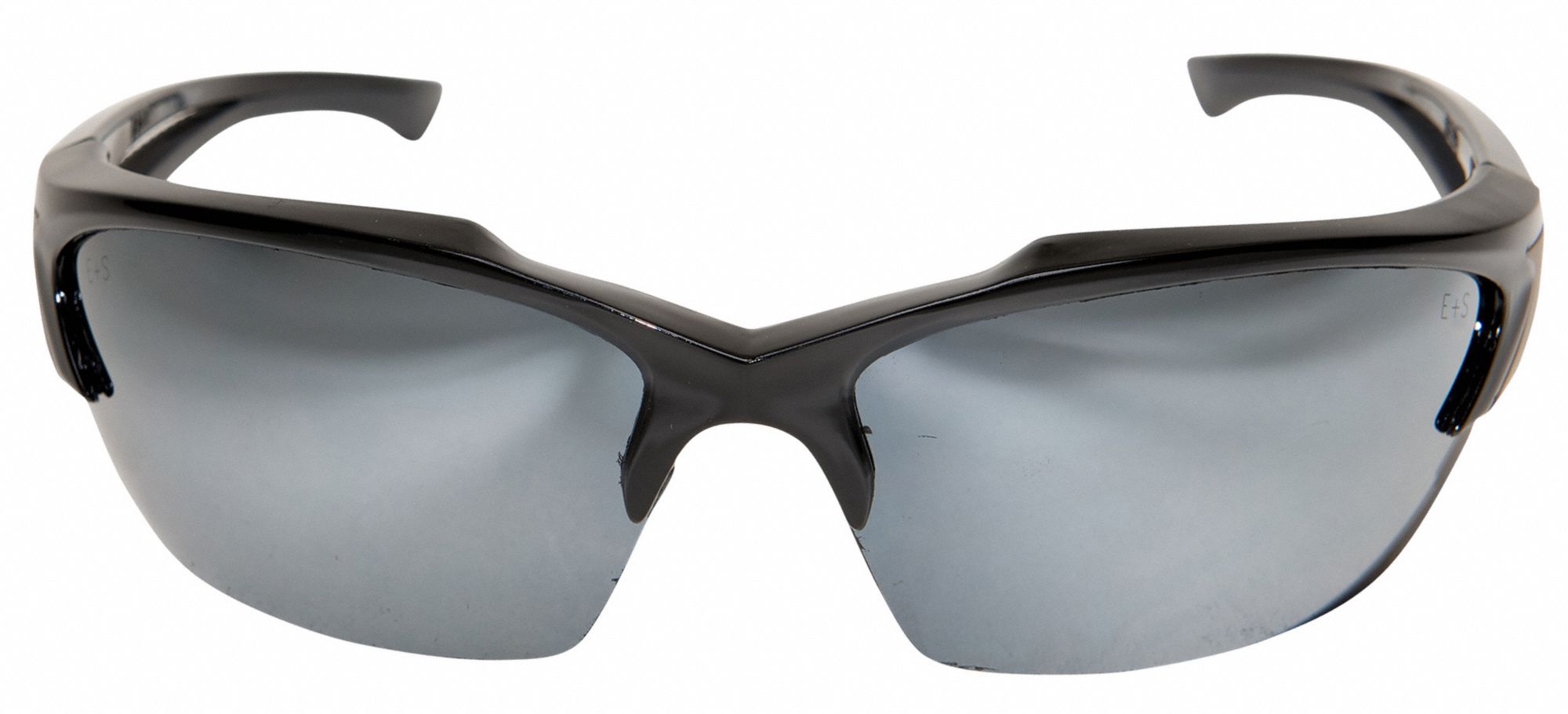 EDGE EYEWEAR Khor ScratchResistant Safety Glasses , Silver Mirror Lens