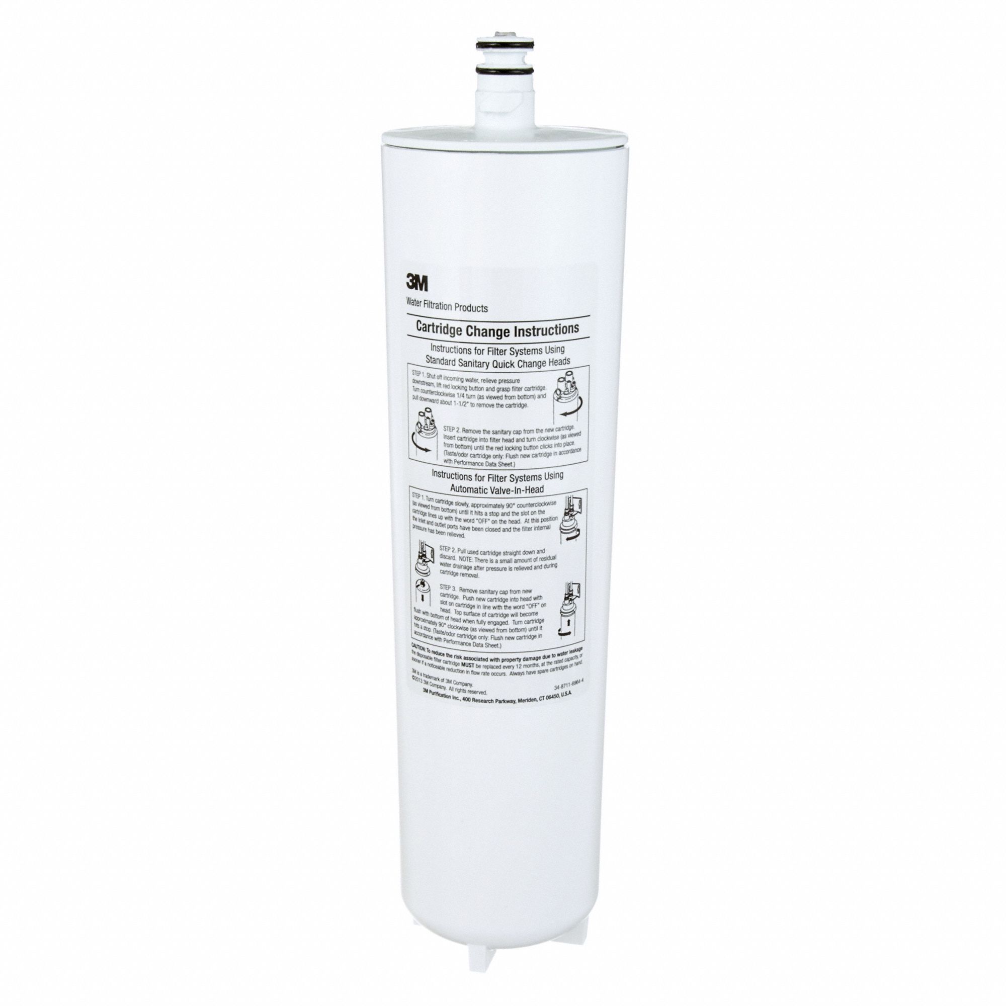 3M WATER FILTRATION PRODUCTS, 1 micron, 1.5 gpm, Quick Connect