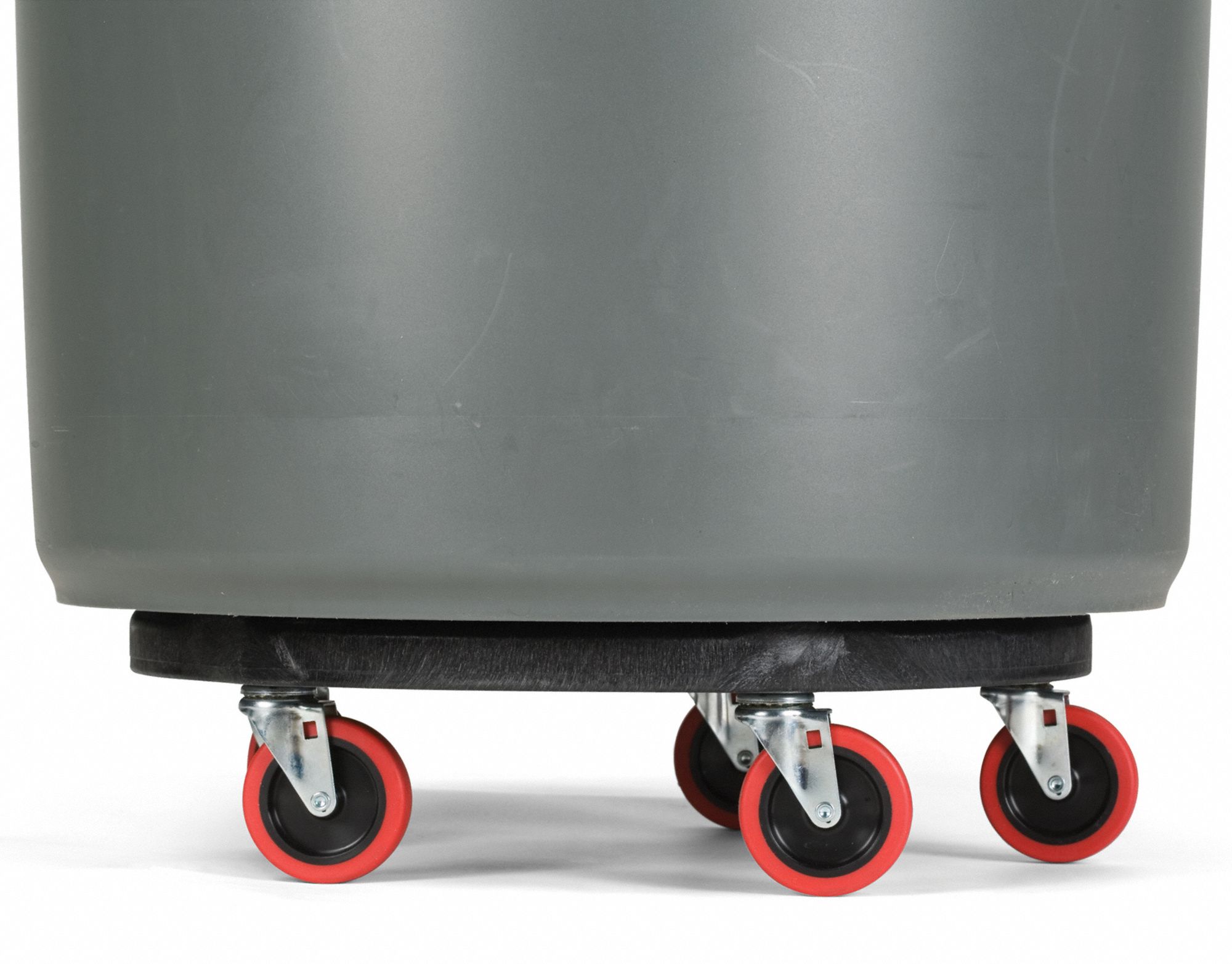 Rubbermaid Fg264043bla 250 Lb.Container Dolly For 55 Gal. 