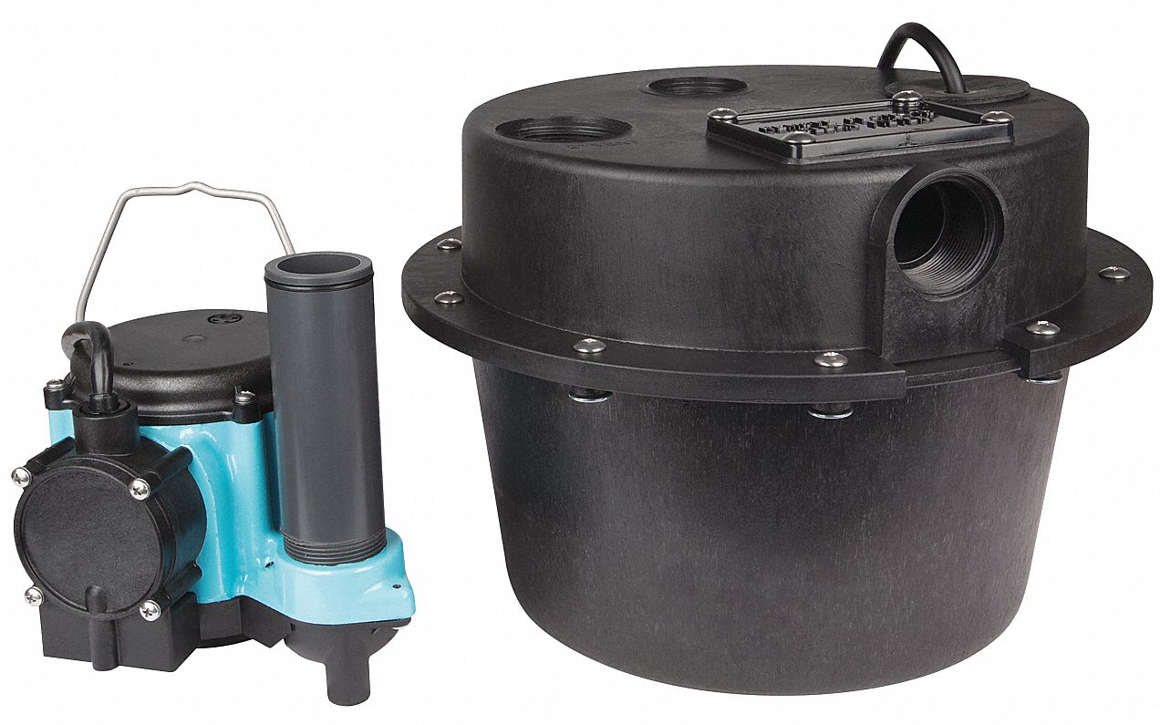 sump pump connected to kitchen sink drain