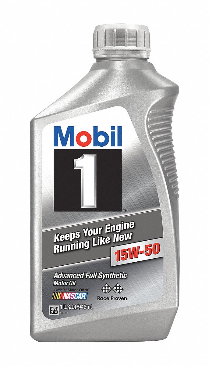 Full Synthetic,  Engine Oil,  1 qt,  15W-50
