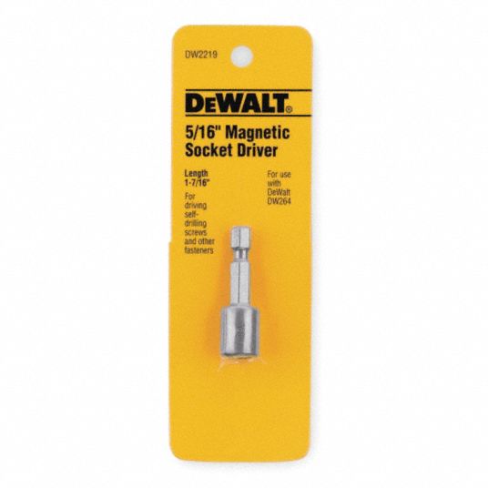 DEWALT Socket Driver 4NZ34DW2219B Grainger
