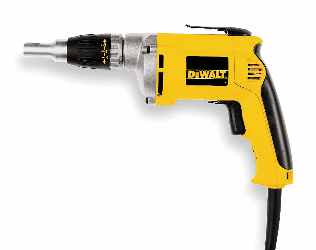 DEWALT Screw Gun 1 4 in Drive Size 4 000 RPM Free Speed 81 in lb 6.3 A Current 120V AC