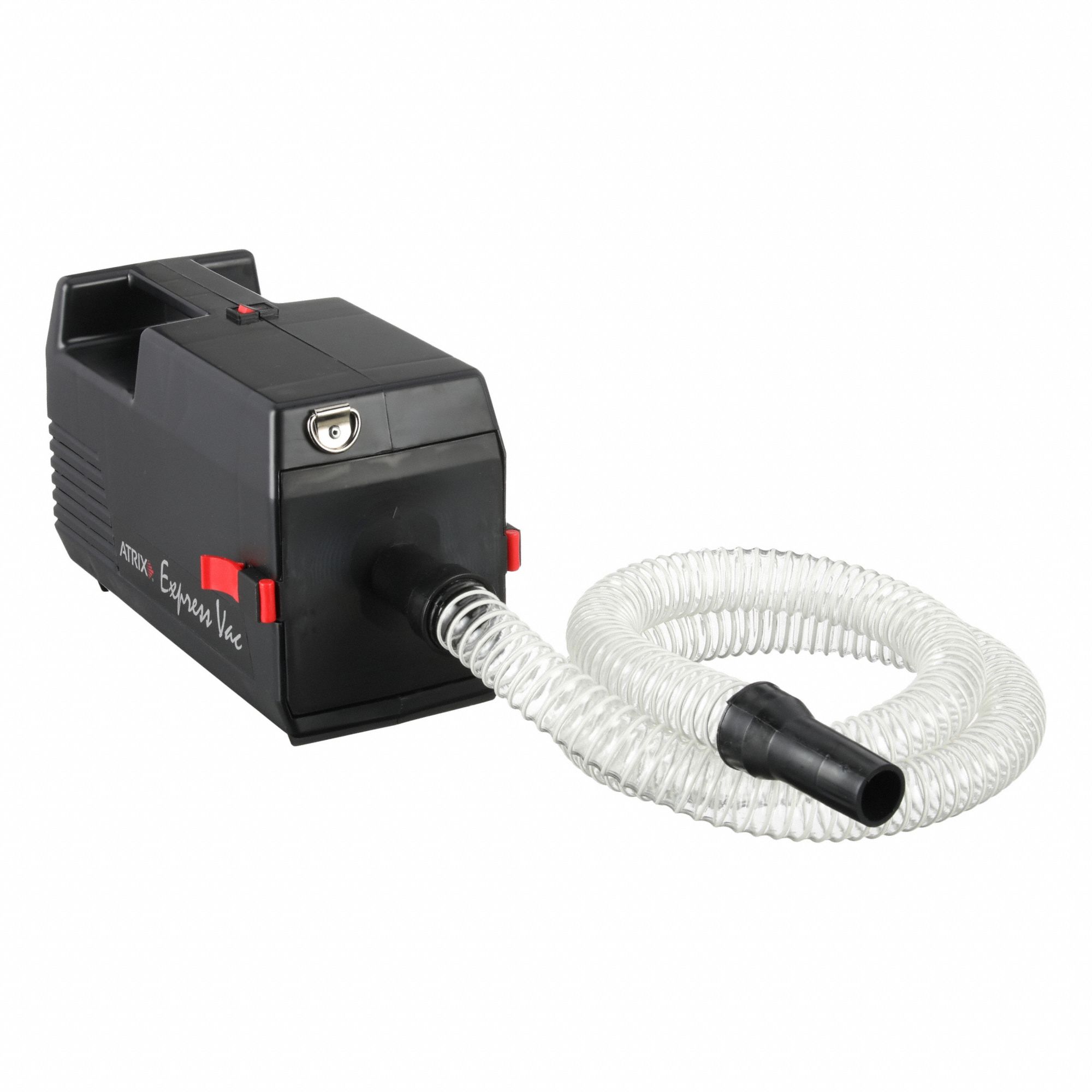 Critical Area Vacuum: 79 cfm Air Flow, 4.1 lb Wt, 74 dB Sound Level, 0.25 gal Vacuum Capacity