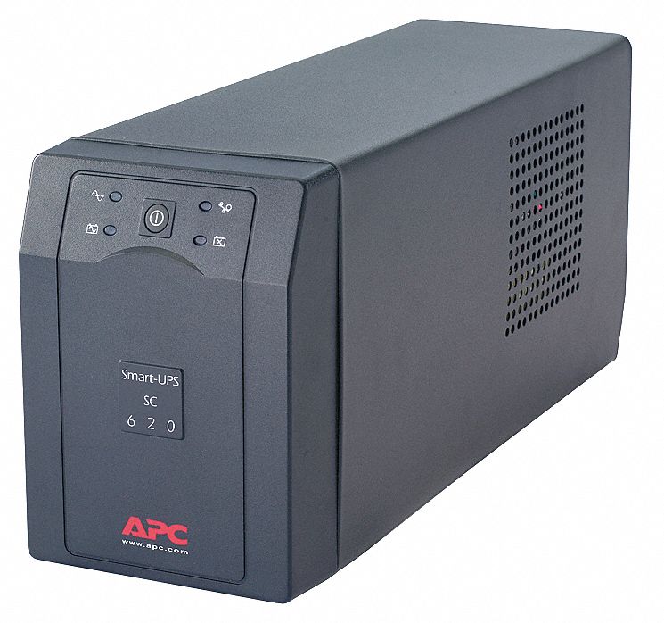 APC BY SCHNEIDER ELECTRIC Smart UPS, 620.0 VA, 390.0 W, Number of ...