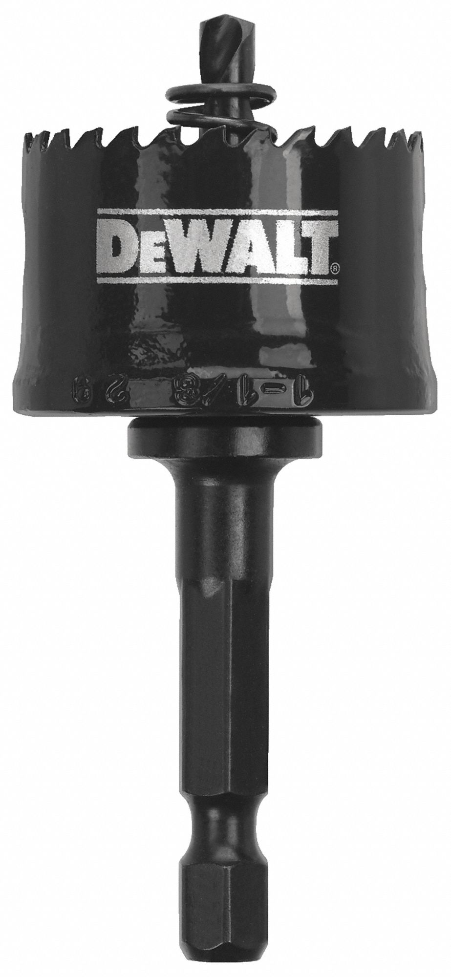 HOLE SAW, 1⅛ IN SAW DIAMETER, 10 TPI, ½ IN MAX CUTTING DEPTH, BI-METAL