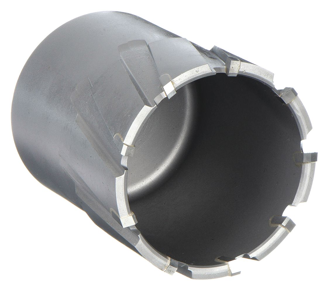Annular Cutter: 1 1/16 in Cutter Dia, 1 in Max Cutting Dp, Bright, Carbide