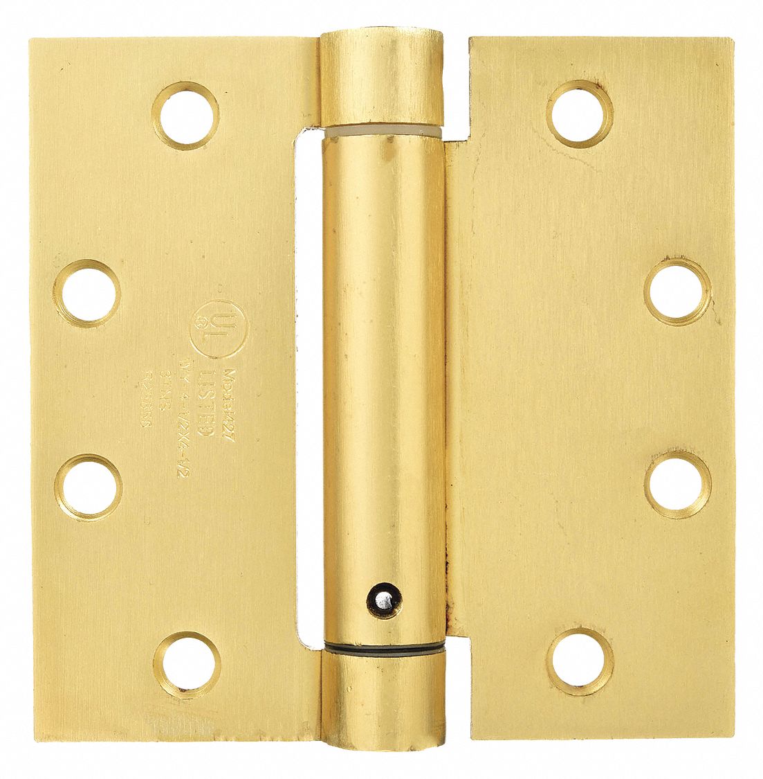 20Pcs Mini Brass Hinges 1/4in 4 Hole Folding Small Hinge with