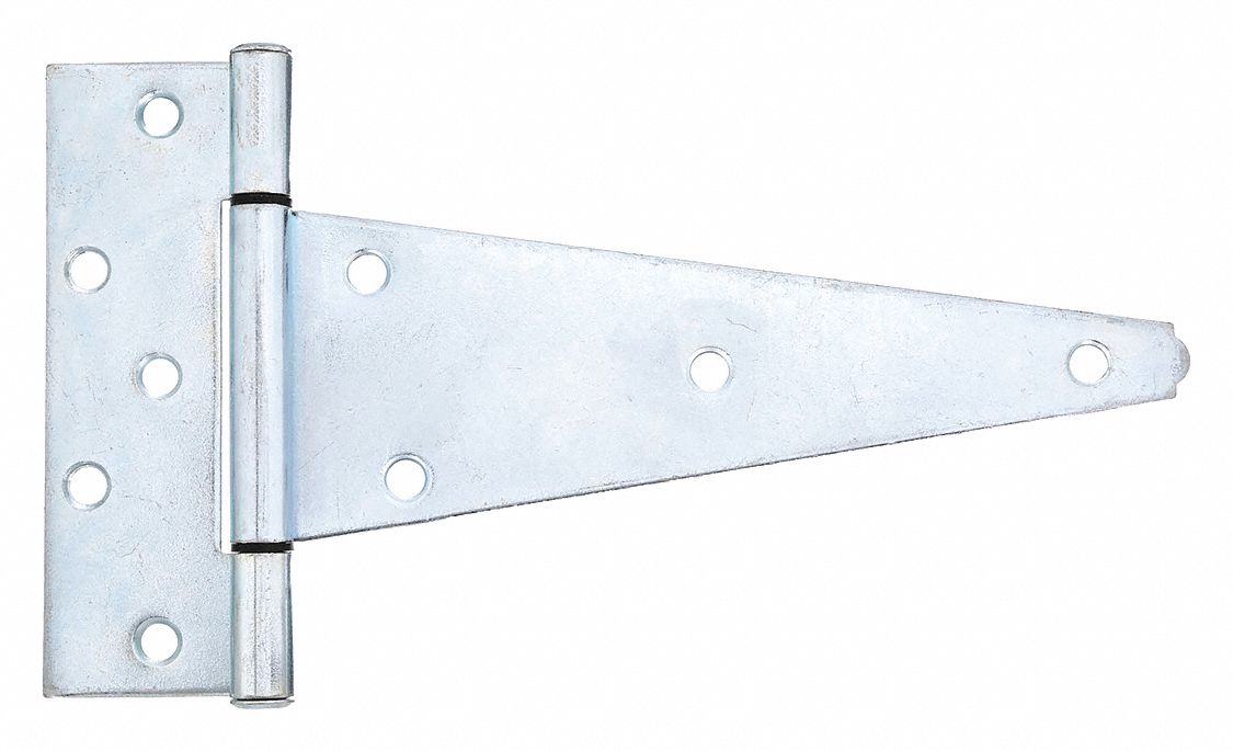 Tee Hinge, Steel, 2-27/32 In. L