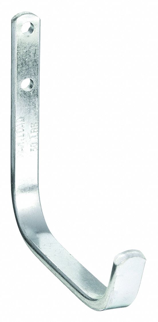 Zoro Select Square Hook, Length 2 In, PK20 1WBL3